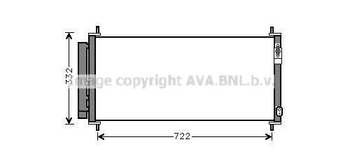 AVA QUALITY COOLING Lauhdutin, ilmastointilaite HD5264D